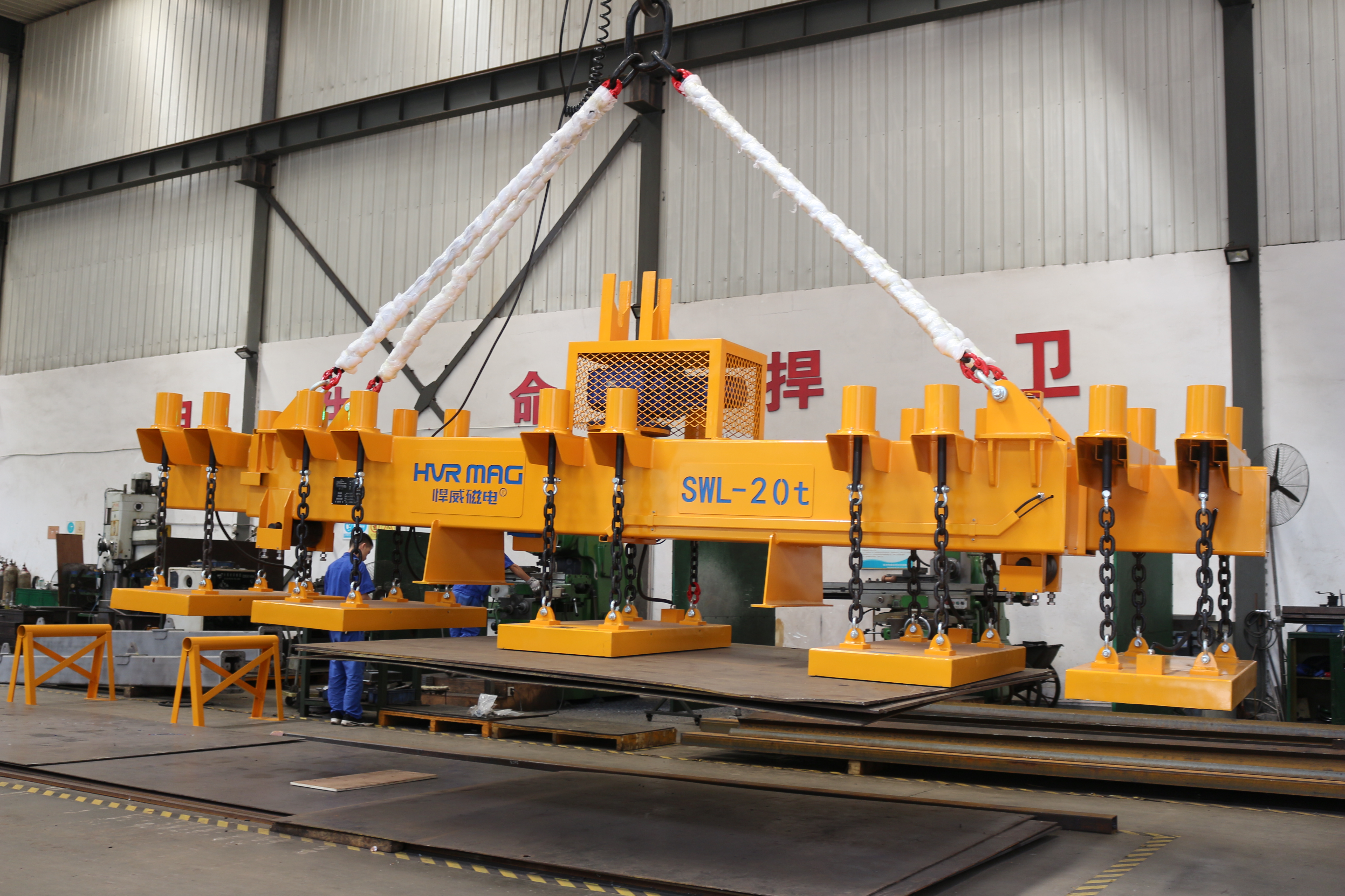 無人化智能倉儲(chǔ)可以采用電永磁吊具嗎