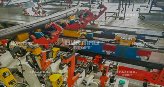 自動(dòng)化電永磁_(tái)焊接工裝磁力夾具