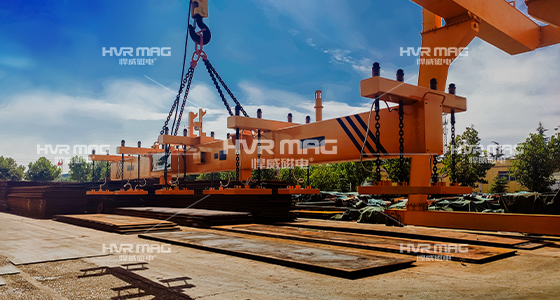 HM1磁力吊具_多臺聯吊中厚鋼板吊具